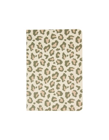 Carnet A6 léopard 80 pages tendance