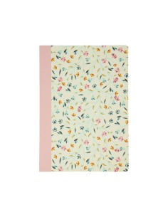 Carnet A5 floral 120 pages élégant