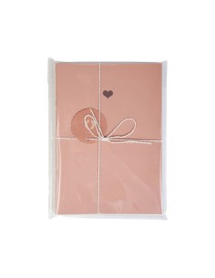 Lot 2 carnets A5 roses élégants 2