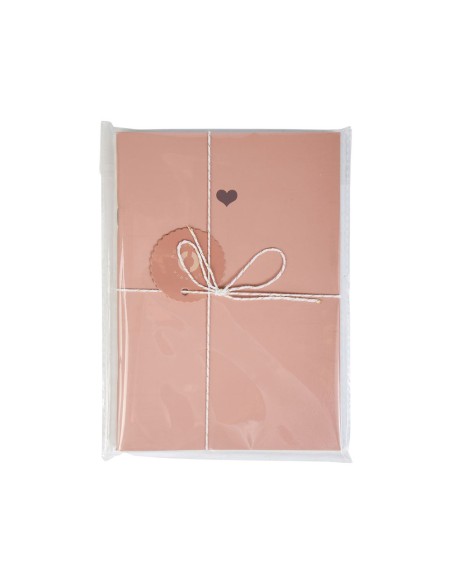 Lot 2 carnets A5 roses élégants