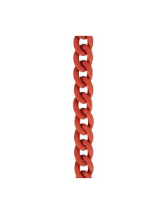 Sangle téléphone acrylique terracotta bandoulière 2