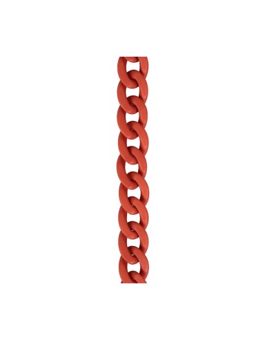 Sangle téléphone acrylique terracotta bandoulière