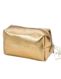 Trousse de Toilette Jolie Maman Dorée - Idée cadeau fête des mères