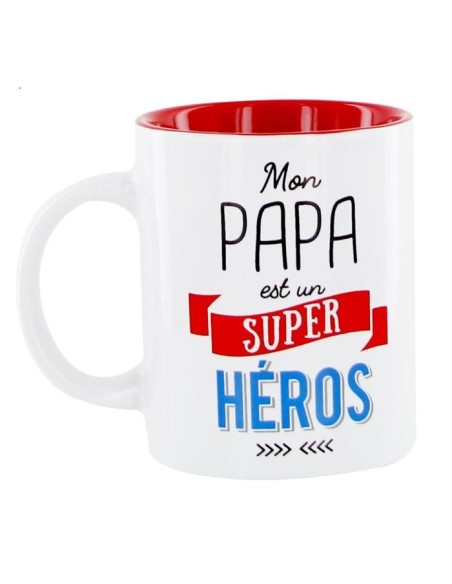 Mug Mon Papa est un Super Héros – Cadeau Papa