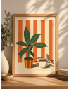 Affiche Kraft "Pause café"30x40 cm