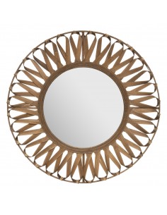 EVE - Miroir en bambou -...